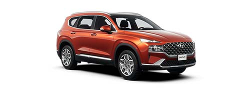 Hyundai Santa Fe Plug In - Available In Lava Orange